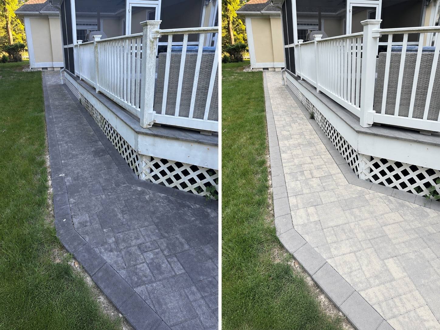 Paver Walkway Cleaning in Lewes, DE